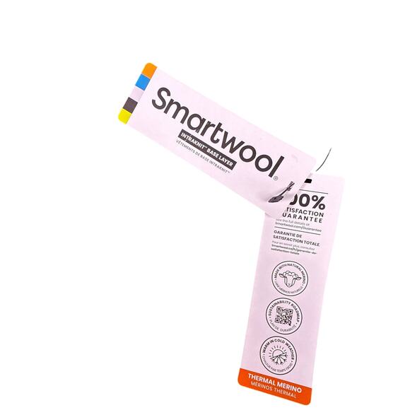 Smartwool Intraknit 200 Base Layer Quarter Zip Womens Small Red Colorblock - Picture 8 of 11